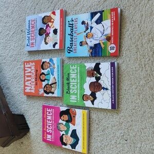 New!Set of 5 Educational History Books for Kids